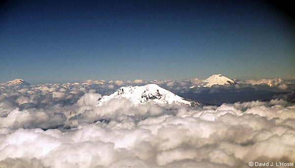ECUADOR 2001 -- Flying over the Central Valley: Avenue of the Volcanoes --  by David J. L'Hoste