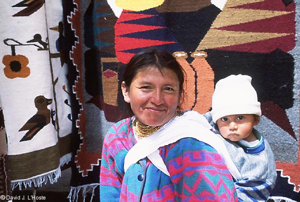 ECUADOR 2001 -- Otavalenos --  by David J. L'Hoste