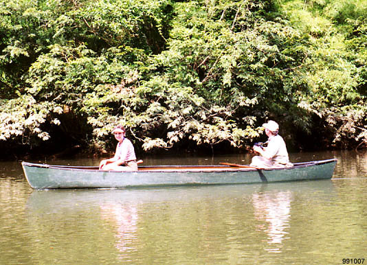 Canoeing the Macal River