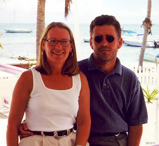 At the Holiday Hotel, San Pedro Town - 11 October 1999