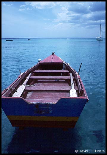 Red Boat, Dominican Republic, 1984  -- by David J. L'Hoste