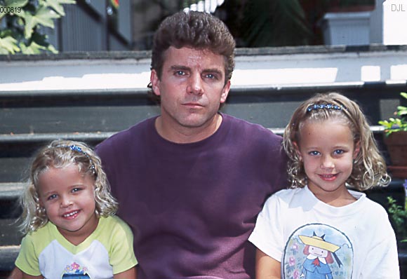 Jessica, Chris and Olivia - 19 August 2000 - by David J. L'Hoste