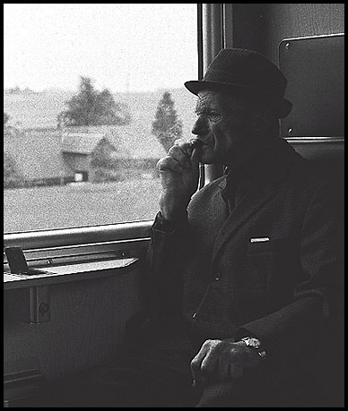 On the train to Paris - 1976 by David J. L'Hoste