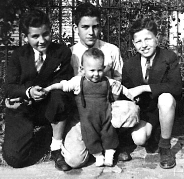 Geri Lyles and L'Hoste Boys (Dad, Donald and Tommy)