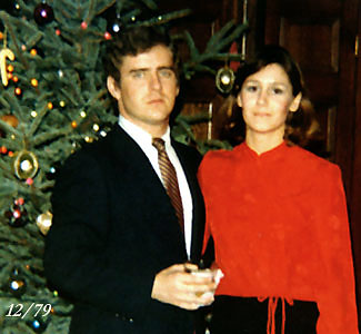 David and Stella - Christmas 1979