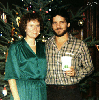 Randy and Tina - Christmas 1979