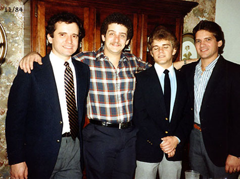 Robbie, Jean, Chris, and Randy - 1984