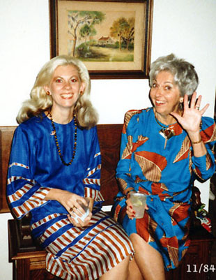 Nancy and Shirley Claire - 1984