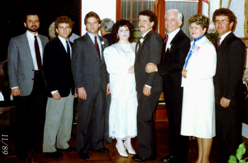 Jean and Dina's Wedding - 1989